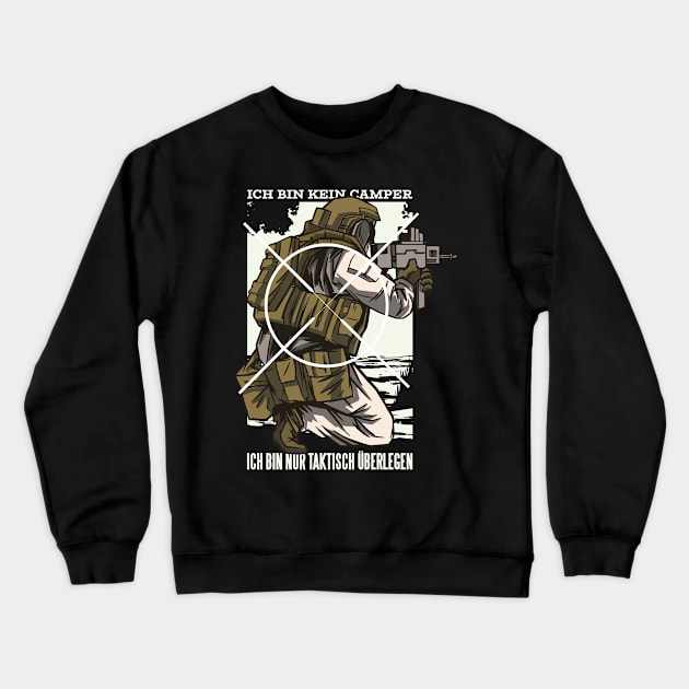 Fighter Crewneck Sweatshirt by LR_Collections